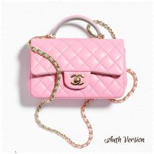 Load image into Gallery viewer, CC 💕💚 Pretty Girl - Mini Flap w/ Top Handle Purse