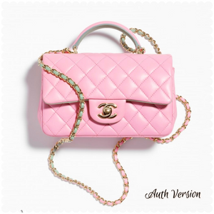 CC 💕💚 Pretty Girl - Mini Flap w/ Top Handle Purse