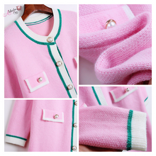 Load image into Gallery viewer, &quot;I See 👀 The Light&quot; 💕💚 Cardigan Dress - Alabaster Box Boutique