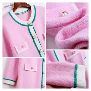 "I See 👀 The Light" 💕💚 Cardigan Dress - Alabaster Box Boutique