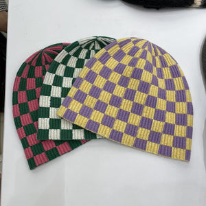 The “ChecAKAboard”💕💚 Head Cap - Alabaster Box Boutique