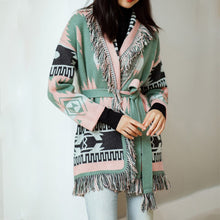 Load image into Gallery viewer, The &quot;AKAhemian 💕💚&quot; Cardigan - Alabaster Box Boutique