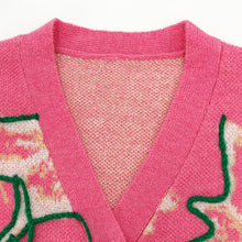 Load image into Gallery viewer, The “jAcKuArd Tassel 💕💚” Cardigan - Alabaster Box Boutique