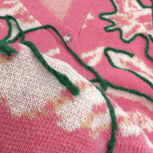 Load image into Gallery viewer, The “jAcKuArd Tassel 💕💚” Cardigan - Alabaster Box Boutique