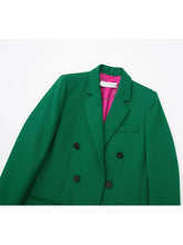 Load image into Gallery viewer, The “UNDERstatement 💕💚” Blazer - Alabaster Box Boutique