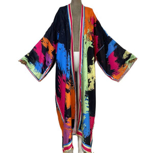 The “Basquiat 🎨 Art” Kimono