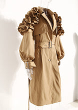 Load image into Gallery viewer, “Grand 🚪 Entrance” Trench Coat - Alabaster Box Boutique