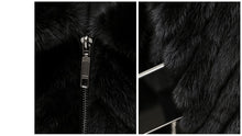 Load image into Gallery viewer, pepperMINKs ⚫️ Fur Coat - Alabaster Box Boutique