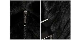 pepperMINKs ⚫️ Fur Coat - Alabaster Box Boutique