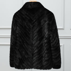 pepperMINKs ⚫️ Fur Coat - Alabaster Box Boutique