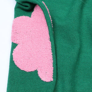 The “Sweetie Pie 💕💚💕” Sweater - Alabaster Box Boutique