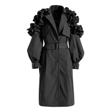 Load image into Gallery viewer, “Grand 🚪 Entrance” Trench Coat - Alabaster Box Boutique