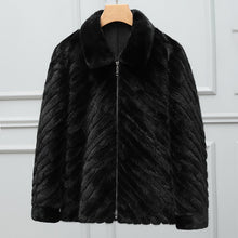 Load image into Gallery viewer, pepperMINKs ⚫️ Fur Coat - Alabaster Box Boutique