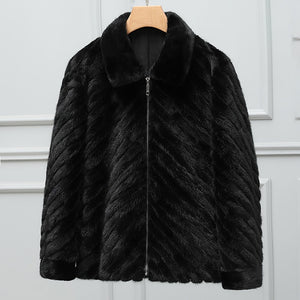 pepperMINKs ⚫️ Fur Coat - Alabaster Box Boutique