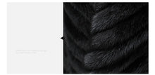 Load image into Gallery viewer, pepperMINKs ⚫️ Fur Coat - Alabaster Box Boutique