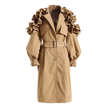 Load image into Gallery viewer, “Grand 🚪 Entrance” Trench Coat - Alabaster Box Boutique