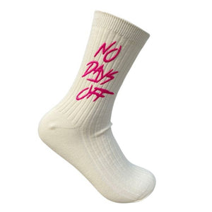 “No Days Off 💕💚” Socks