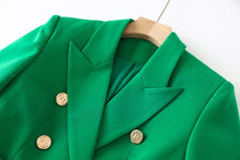 Load image into Gallery viewer, “Bi$h Bad” 🔥 Blazer- Emerald Green