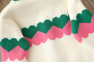 “My 💕💚 Belongs To You”  Kids Cardigan