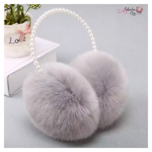 Load image into Gallery viewer, The PEARLfect 💗🖤🤍 Earmuffs - Alabaster Box Boutique