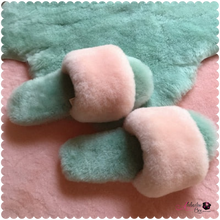 Load image into Gallery viewer, The &quot;PRETTY 💕💚 Comfy&quot; Slippers - Alabaster Box Boutique