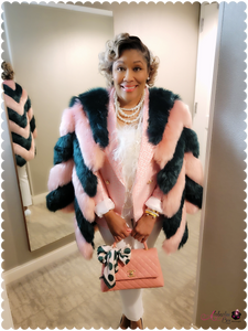 The 💕Original 💚 Faux Coat - Alabaster Box Boutique