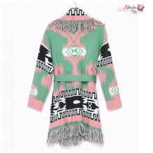 Load image into Gallery viewer, The &quot;AKAhemian 💕💚&quot; Cardigan - Alabaster Box Boutique