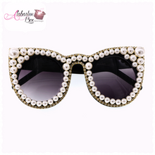 Load image into Gallery viewer, The &quot;PEARLFect ⚪️ Image&quot; Sunglasses - Alabaster Box Boutique