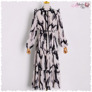 The "Pandemonium 🖤🤍" Dress - Alabaster Box Boutique