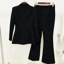 Load image into Gallery viewer, &quot;Suited👢Booted &quot; Two Piece Blazer and Pant Suit - Alabaster Box Boutique