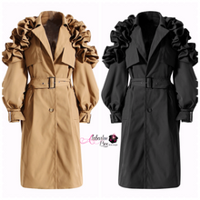 Load image into Gallery viewer, “Grand 🚪 Entrance” Trench Coat - Alabaster Box Boutique