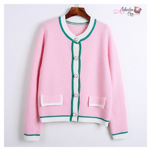 Load image into Gallery viewer, &quot;I See 👀 The Light&quot; 💕💚 Pink Cardigan - Alabaster Box Boutique
