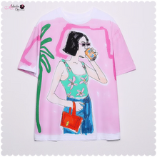 Load image into Gallery viewer, “Drinking Water 💦, Minding My Business” T-Shirt