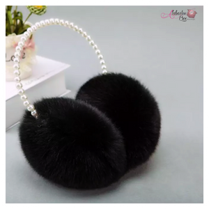 The PEARLfect 💗🖤🤍 Earmuffs - Alabaster Box Boutique