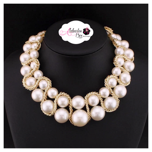 The "PEARLfect ⚪️ Unique" Necklace - Alabaster Box Boutique