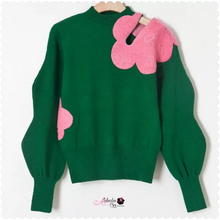 Load image into Gallery viewer, The “Sweetie Pie 💕💚💕” Sweater - Alabaster Box Boutique