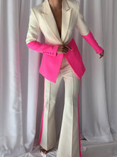 Load image into Gallery viewer, Pushing🅿️...... Two Piece Blazer &amp; Pants Set - Alabaster Box Boutique