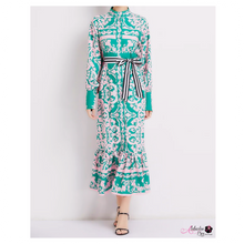 Load image into Gallery viewer, “Bohemian 💕 🎶  💚 Rhapsody” Maxi Dress