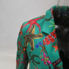 Load image into Gallery viewer, The “Aquamarine 🌊🐳🐬🐋” Blazer - Alabaster Box Boutique