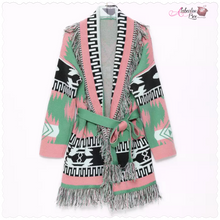 Load image into Gallery viewer, The &quot;AKAhemian 💕💚&quot; Cardigan - Alabaster Box Boutique