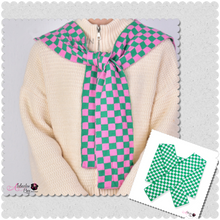 Load image into Gallery viewer, The “ChecAKAboard”💕💚 Shawl - Alabaster Box Boutique