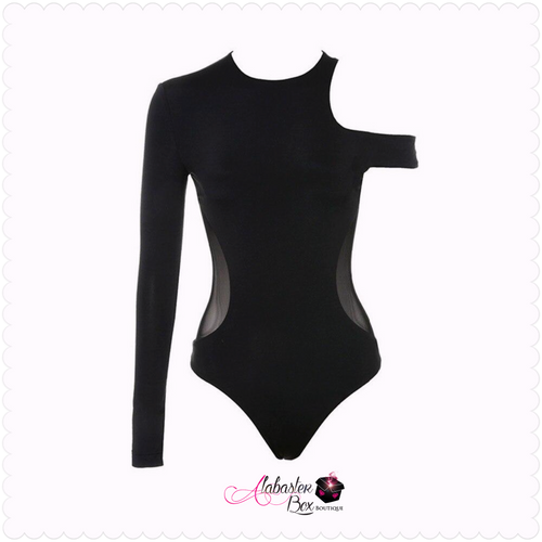 “☝🏾 Chance Only” Bodysuit - Alabaster Box Boutique