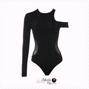 “☝🏾 Chance Only” Bodysuit - Alabaster Box Boutique