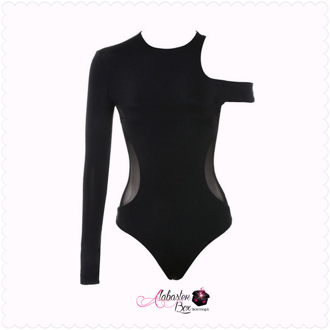 “☝🏾 Chance Only” Bodysuit - Alabaster Box Boutique