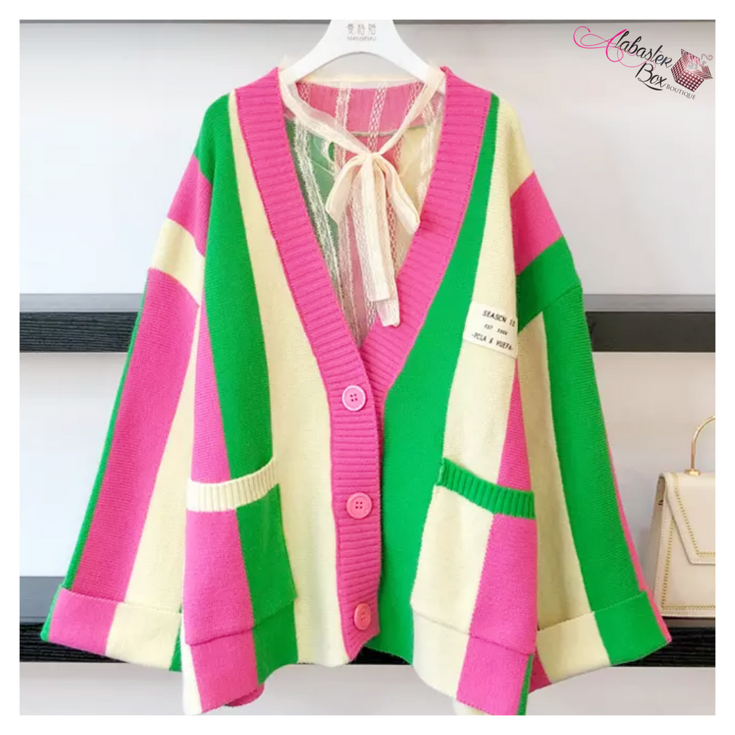 “The Pretty Girl” 💕💚 Cardigan - Alabaster Box Boutique