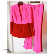 Load image into Gallery viewer, Just 🅿️ushing .... Two Piece Blazer &amp; Pants Set - Alabaster Box Boutique