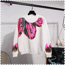 Load image into Gallery viewer, &quot;Pretty 🌺  Petals&quot; Sequin Jogger Set - Alabaster Box Boutique