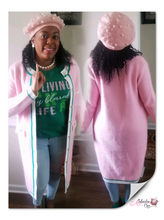 Load image into Gallery viewer, &quot;I See 👀 The Light&quot; 💕💚 Cardigan Dress - Alabaster Box Boutique