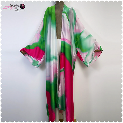The K Is 4 💕💚 Kimono #2 - Alabaster Box Boutique
