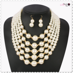 “ 5th ⚪️ Element” Necklace Set - Alabaster Box Boutique
